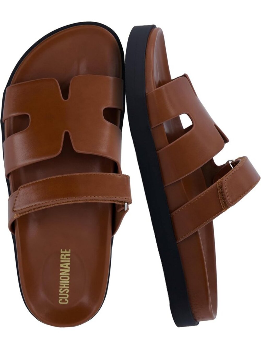 Comfortable Women's Summer Sandals with Cut-Out Design, Adjustable Strap
